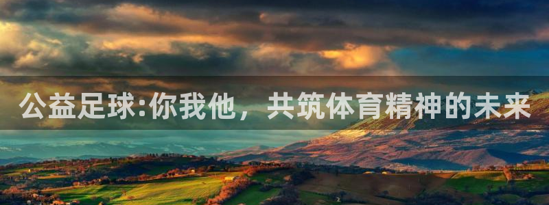  公益足球:你我他，共筑体育精神的未来